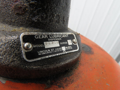 Lincoln 81316 Gear Lubricant Dispenser Hand Pump Manual 30lbs
