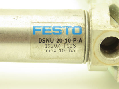 Festo DSNU-20-10-P-A Pneumatic Air Cylinder 20mm Bore 10mm Stroke Lot of 9