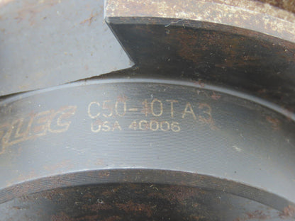 Parlec C5010TA3 Tapping Collet Chuck CAT50 Taper 9/16" Capacity 3.15" Projection