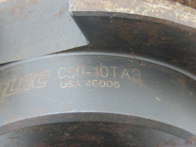 Parlec C5010TA3 Tapping Collet Chuck CAT50 Taper 9/16" Capacity 3.15" Projection