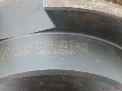 Parlec C5010TA3 Tapping Collet Chuck CAT50 Taper 9/16" Capacity 3.15" Projection