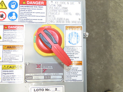 Saginaw SCE-42EL3610LP Electrical Enclosure 42x36x10" Control Panel Backplate