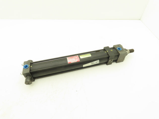 Mosier J0877B1-SL-ST(2R) Pneumatic Air Cylinder 2" Bore 14" Stroke 250psi