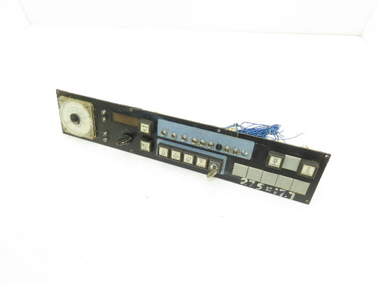 Fanuc Machine Control Panel Assembly Servo Multi Axis Milling Spindle