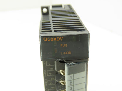 Mitsubishi Q68ADV Melsec-Q A/D Converter Unit -10~10V 15VDC 30mA 5VDC 0.64A