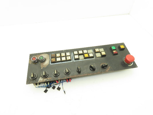 Fanuc Machine Control Panel Assembly Servo Multi Axis Milling Spindle Jog