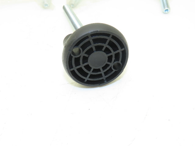 NYLA24 Polymount Leveling Feet Mount 3/8-16 Thread 5" Long 2" Base Lot of 8