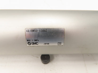 SMC CG1BN50-1300Z Pneumatic Air Cylinder 50mm Bore 1300mm Stroke 145psi