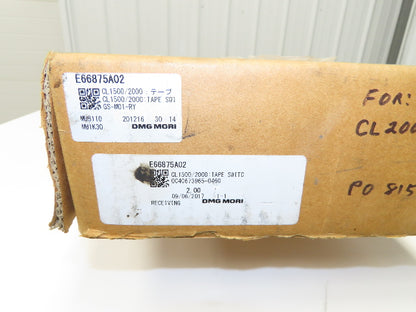 DMG Mori Azbil GS-M01-CL2000 Rubber Tape Switch Pressure Sensing 938mm E66875A02