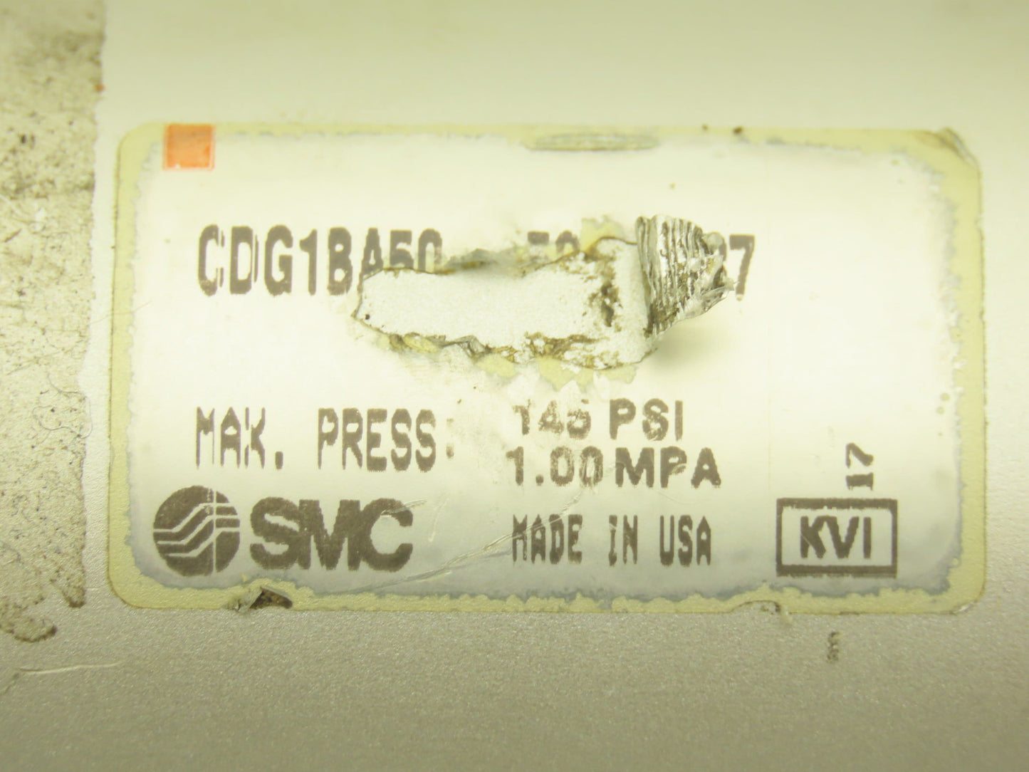 SMC CDG1BA50-450 Pneumatic Air Cylinder 50mm 450mm 145psi