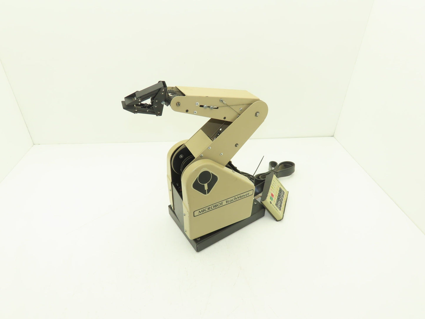 Microbot TCM Teachmover Robot With Teach Pendant Remote 12VDC