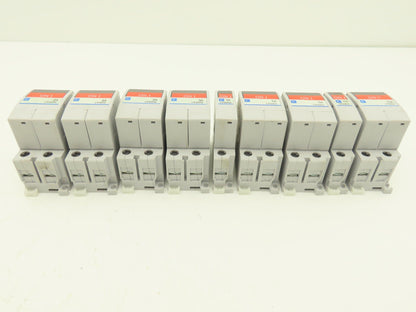 Fuji Electric Circuit Breakers AC/DC | 2/3/5/10A | 1/2-Pole | Mixed Lot of 9
