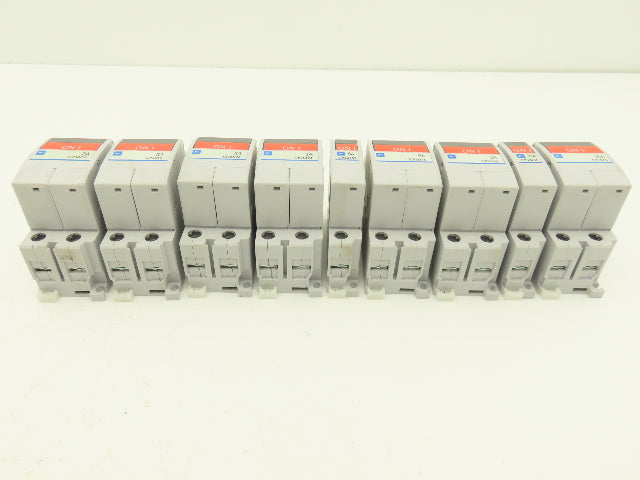 Fuji Electric Circuit Breakers AC/DC | 2/3/5/10A | 1/2-Pole | Mixed Lot of 9