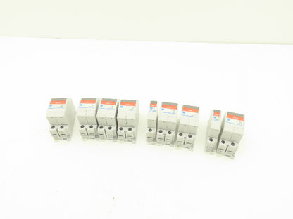 Fuji Electric Circuit Breakers AC/DC | 2/3/5/10A | 1/2-Pole | Mixed Lot of 9