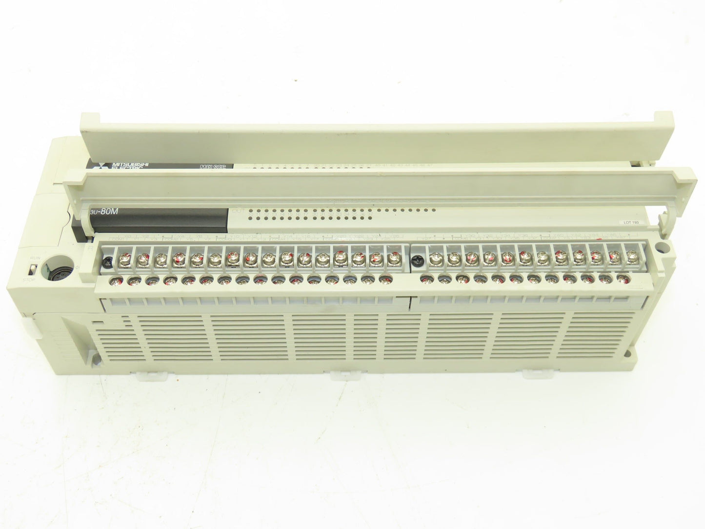 Mitsubishi Electric Melsec FX3U-80MR/ES Programmable Controller PLC Input Output