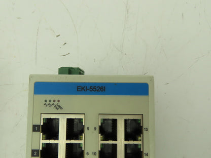 Advantech EKI-5526I Industrial Ethernet Switch 16-Port 10/100Mbps