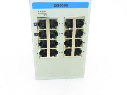 Advantech EKI-5526I Industrial Ethernet Switch 16-Port 10/100Mbps