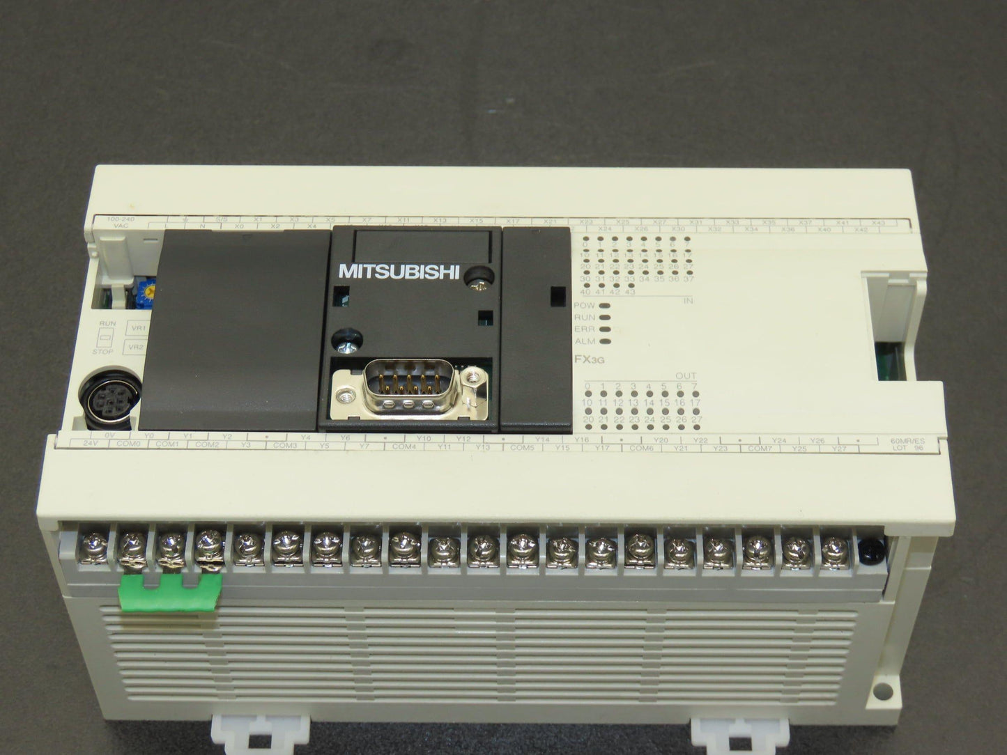 Mitsubishi Electric FX3G-60MR/ES Melsec Programmable Controller PLC Input Output
