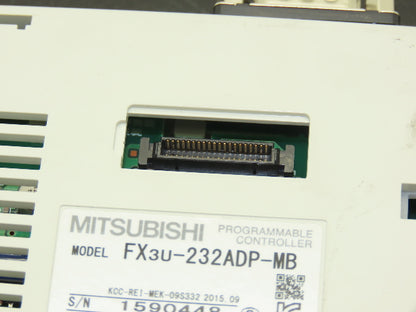 Mitsubishi Electric FX3U-232ADP-MB Melsec PLC Expansion Interface Adapter Module