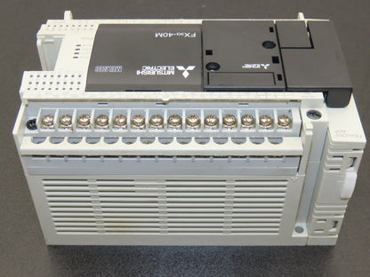 Mitsubishi Electric FX3G-40MR/ES Melsec Programmable Controller PLC Input Output