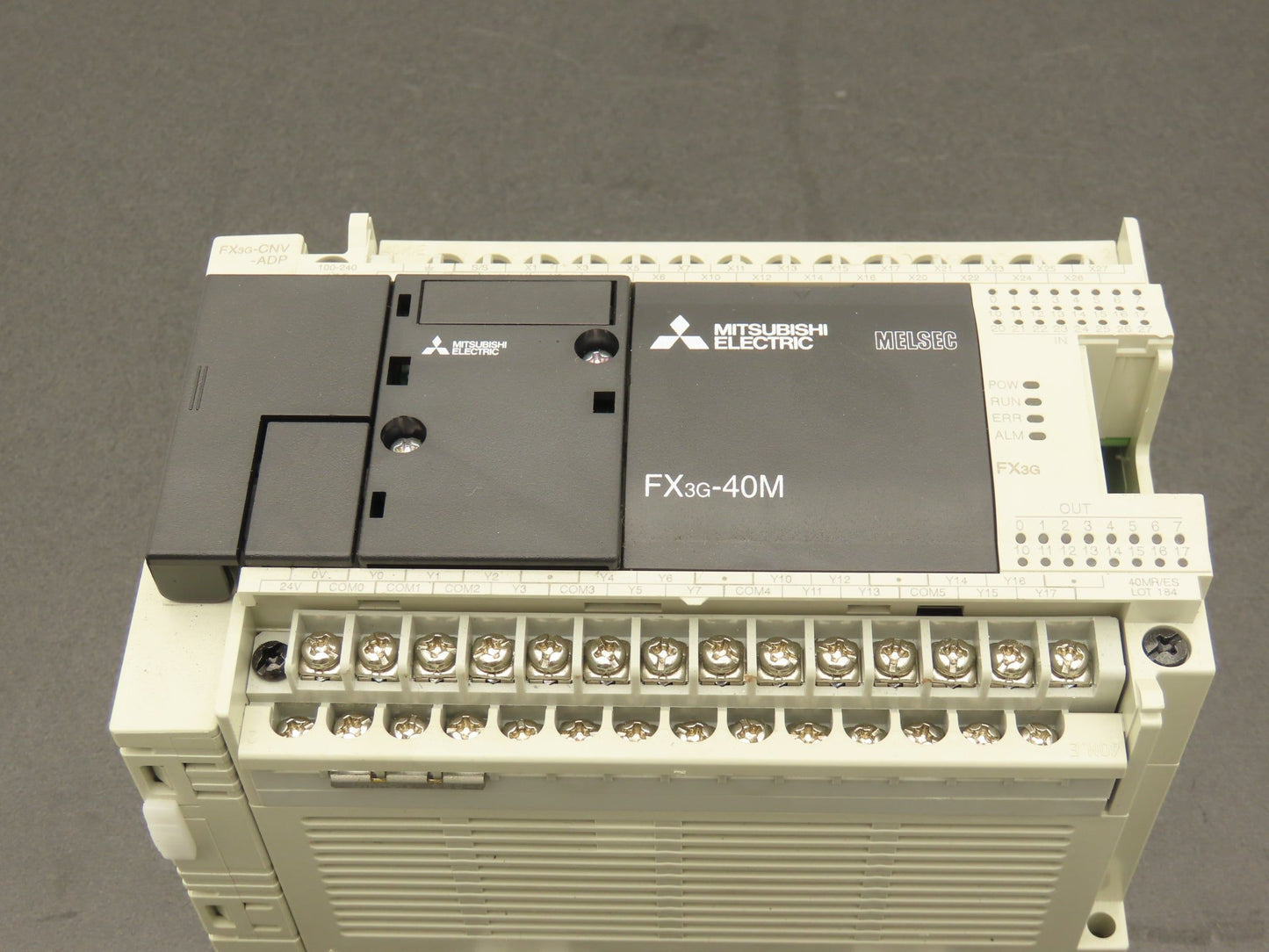 Mitsubishi Electric FX3G-40MR/ES Melsec Programmable Controller PLC Input Output