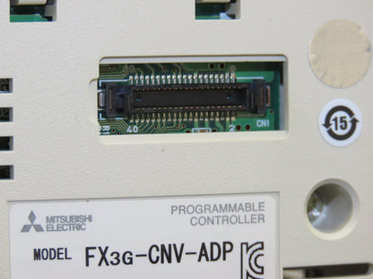 Mitsubishi Electric FX3G-40MR/ES Melsec Programmable Controller PLC Input Output