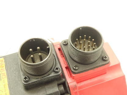 Fanuc A06B-0123-B175 AC Servo Motor 2.5kW 184v 3Ph 3000RPM Encoder A8600360V501