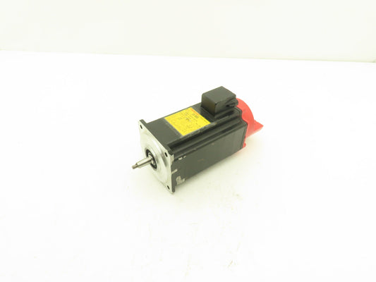 Fanuc A06B-0373-B075 AC Servo Motor 0.5kW 129v 3Ph 3000RPM Encoder A8600360T001