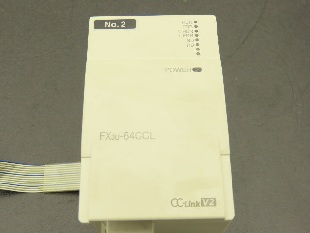 Mitsubishi Electric FX3U-64CCL Melsec PLC CC-Link V2 Communication Adapter