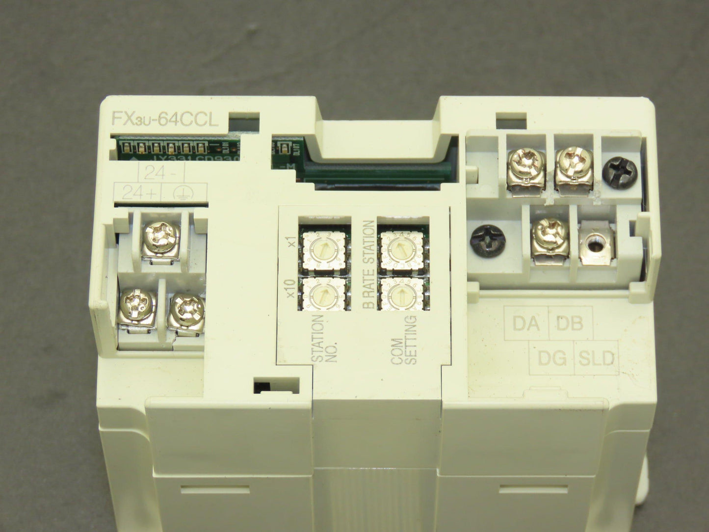 Mitsubishi Electric FX3U-64CCL Melsec PLC CC-Link V2 Communication Adapter