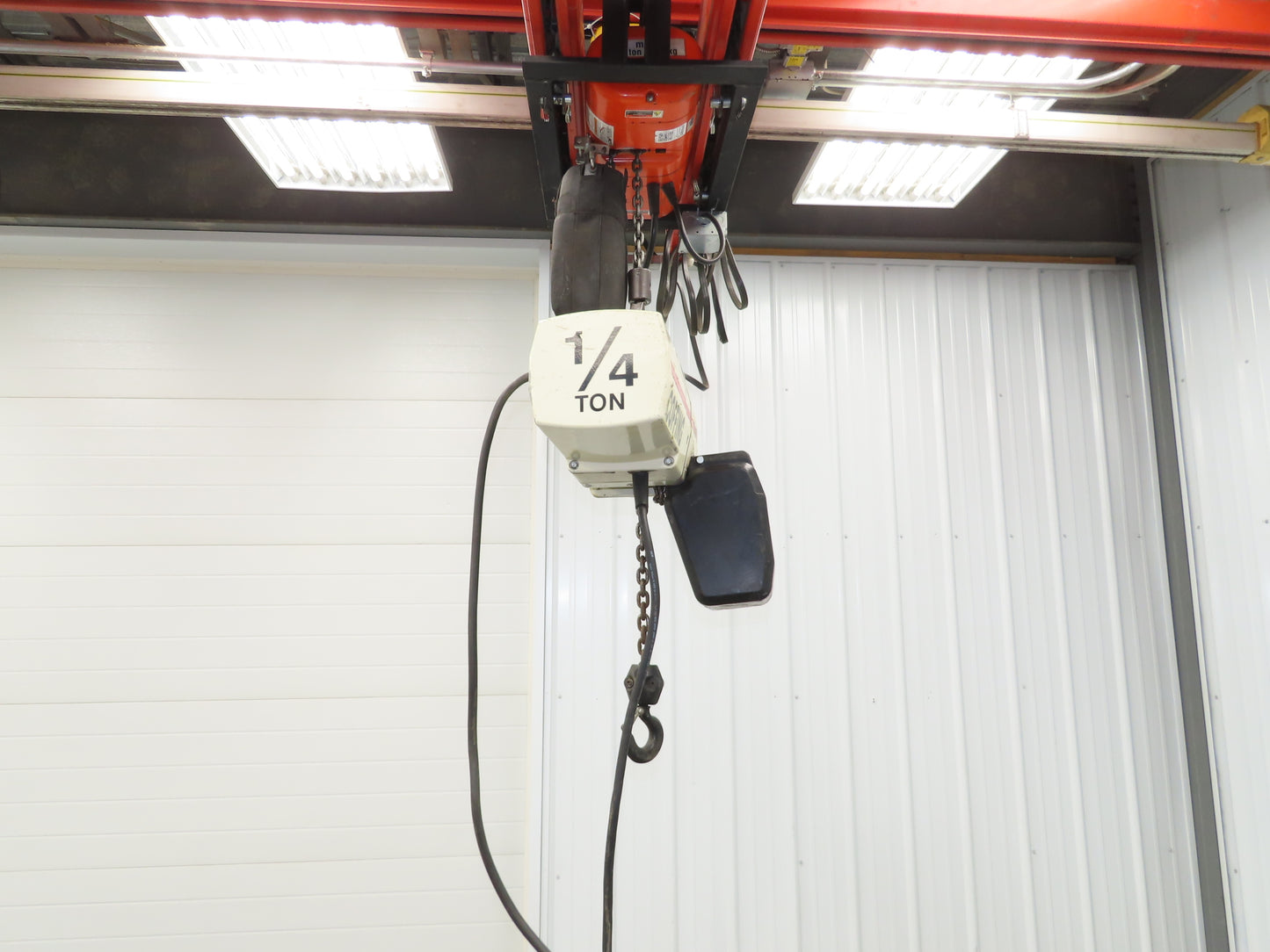Coffing JLC 1/4 Ton Electric Chain Hoist 12/32 FPM 2 Speed 10' Lift 460V 3PH