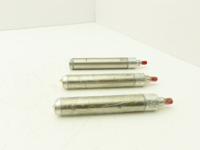 Bimba LT-094-D Pneumatic Air Cylinder 1-1/16" Bore 4" Stroke  Lot of 3