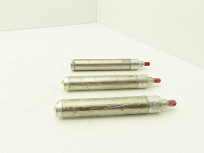 Bimba LT-094-D Pneumatic Air Cylinder 1-1/16" Bore 4" Stroke  Lot of 3