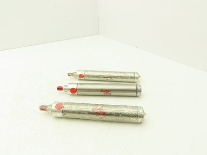 Bimba LT-094-D Pneumatic Air Cylinder 1-1/16" Bore 4" Stroke  Lot of 3