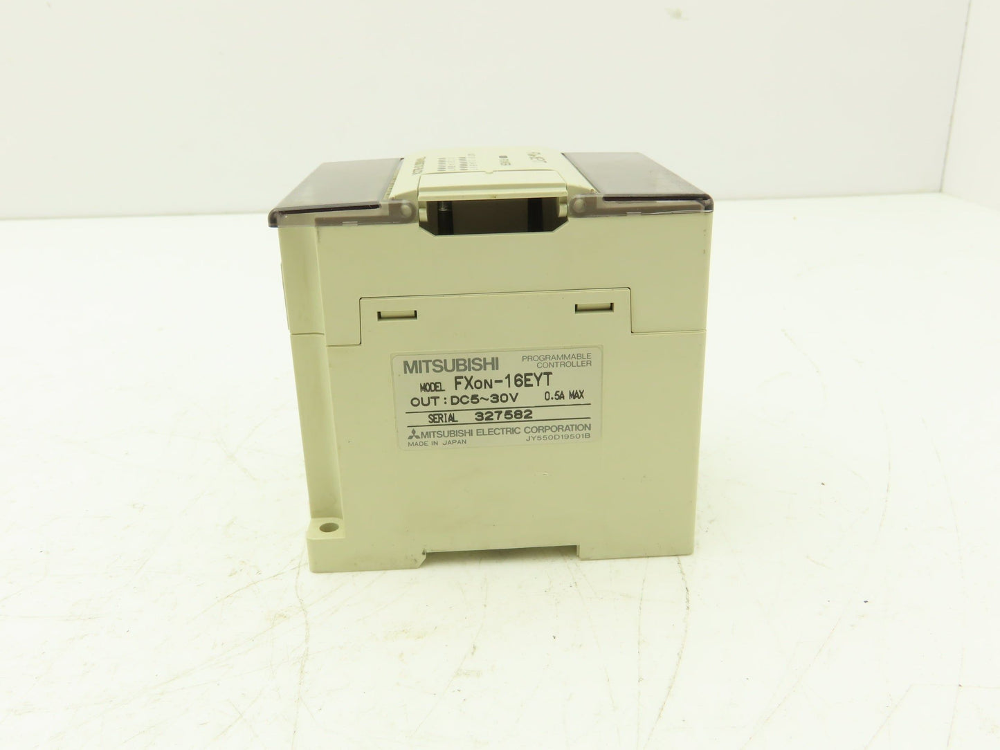 Mitsubishi Electric FX0N-16EYT Melsec PLC Transistor Block Expansion Block