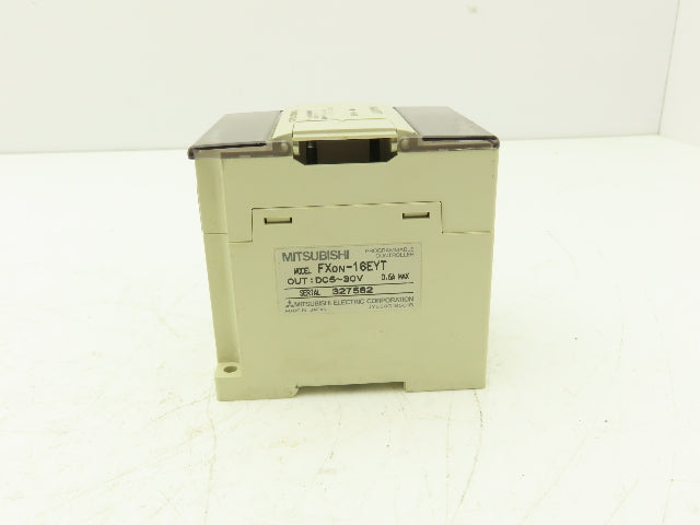 Mitsubishi Electric FX0N-16EYT Melsec PLC Transistor Block Expansion Block