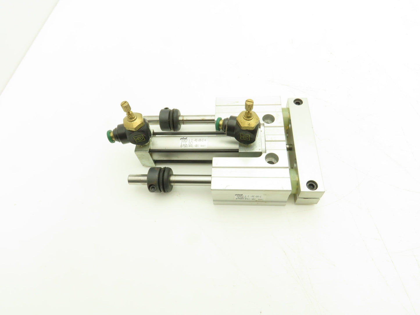 PHD SDB22X2-AE-BR-E-H Pneumatic Thruster Guided Air Cylinder Slide 2" Stroke