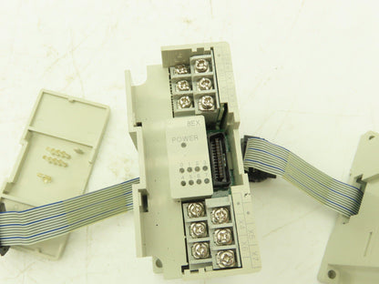 Mitsubishi Electric FX2N-8EX Melsec PLC 8 Point Input Module Expansion Lot of 2