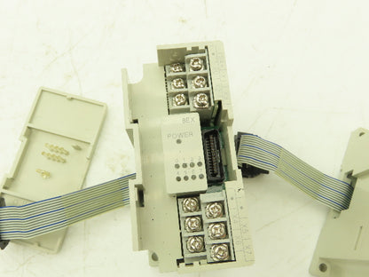 Mitsubishi Electric FX2N-8EX Melsec PLC 8 Point Input Module Expansion Lot of 2