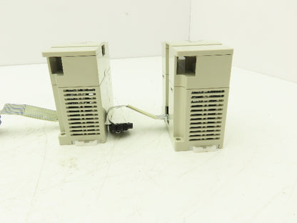 Mitsubishi Electric FX2N-8EX Melsec PLC 8 Point Input Module Expansion Lot of 2