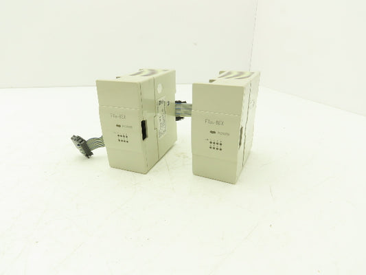 Mitsubishi Electric FX2N-8EX Melsec PLC 8 Point Input Module Expansion Lot of 2