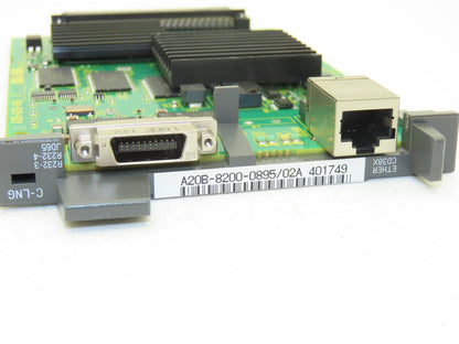 Fanuc A20B-8200-0895/02A Add-On Card Ethernet CD38X C-LNG R232-3 R232-4 JD65