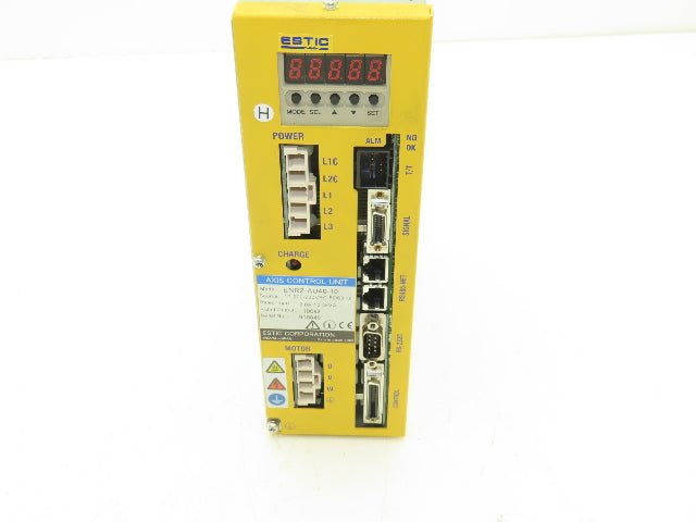 Estic ENRZ-AU40-10 Axis Control Unit Servo Drive 100W Out 1Ph 230VAC 2A In