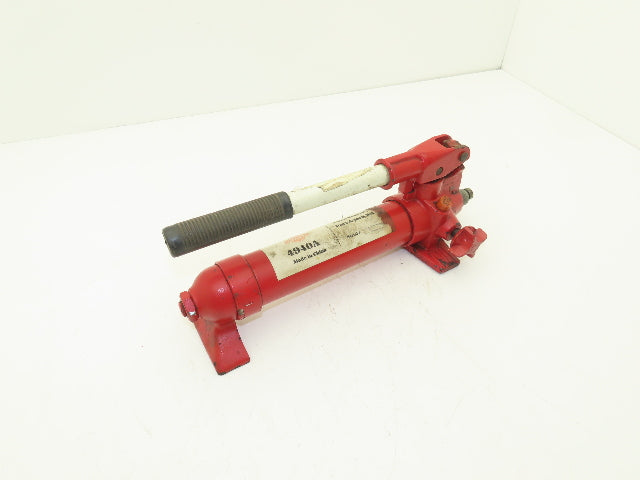 Sunex 4940A Hydraulic Hand Pump 4 Ton Single Stage for Port-a-Jack Kit