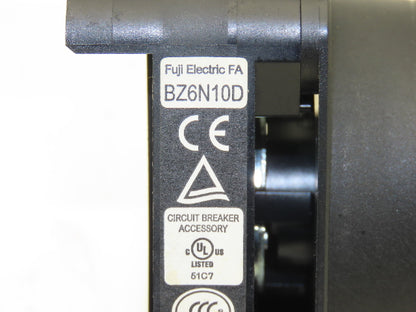 Fuji Electric BZ6N10D EW50EAG-3P010 Circuit Breaker 10A 3Ph 440V With Handle