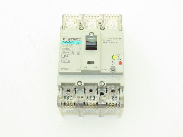 Fuji Electric BZ6N10D EW50EAG-3P010 Circuit Breaker 10A 3Ph 440V With Handle