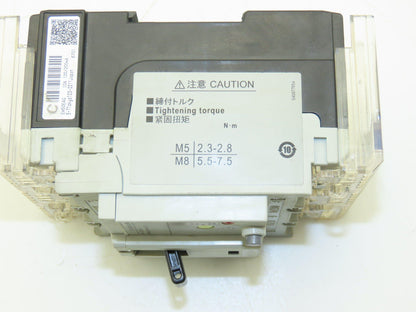 Fuji Electric BZ6N10D EW50EAG-3P010 Circuit Breaker 10A 3Ph 440V With Handle