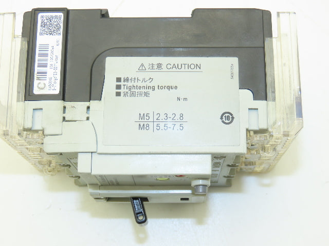 Fuji Electric BZ6N10D EW50EAG-3P010 Circuit Breaker 10A 3Ph 440V With Handle