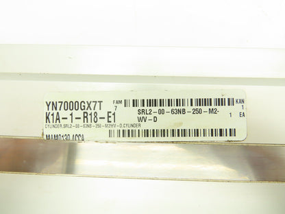 CKD SRL2-00-63NB250 Pneumatic Rodless Air Cylinder Slide 63mm Bore 250mm Stroke