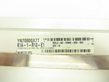 CKD SRL2-00-63NB250 Pneumatic Rodless Air Cylinder Slide 63mm Bore 250mm Stroke